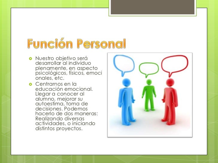 La Educación Y Sus Funciones Ppt