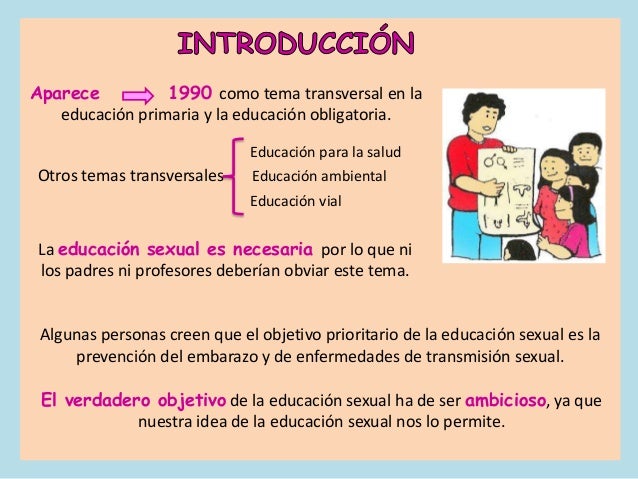 La Educación Sexual En Primaria
