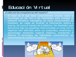 Educación Virtual 