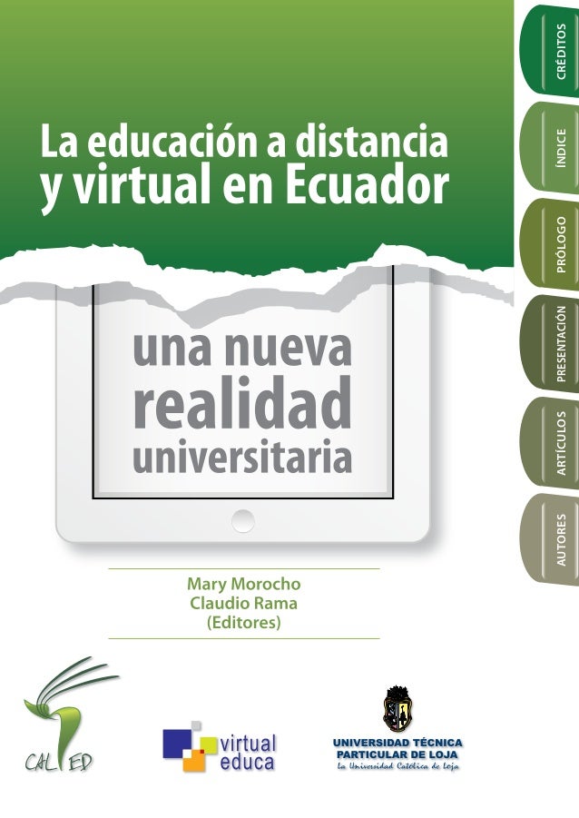 La Educacion A Distancia Y Virtual En Ecuador