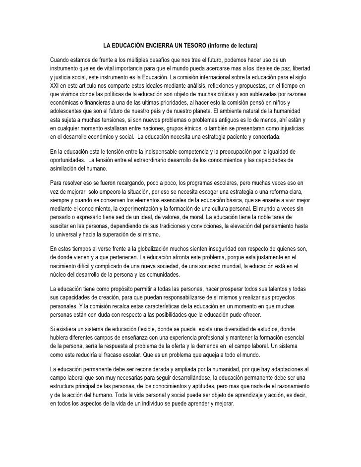 La educacion encierra un tesoro