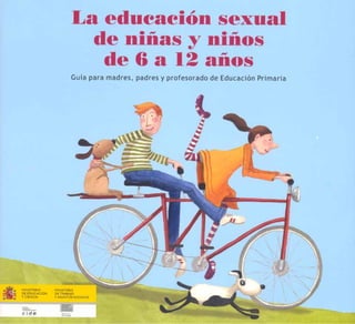 La educacion sexual  educacion primaria