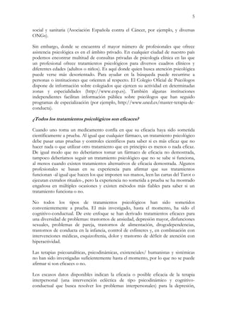 Laeficaciatratamientospsicologicos