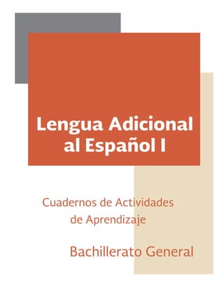 TXT LENGUA ADICIONAL AL ESPAN~OL I.pdf 1 9/26/13 9:45 AM
 