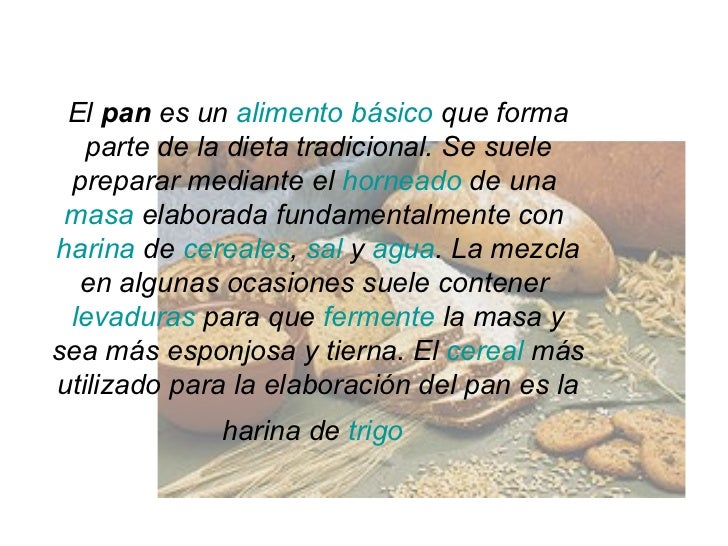 La elaboracion del pan