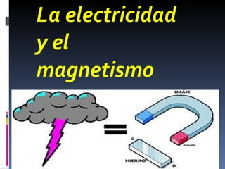 La electricidad y el magnetismo 
