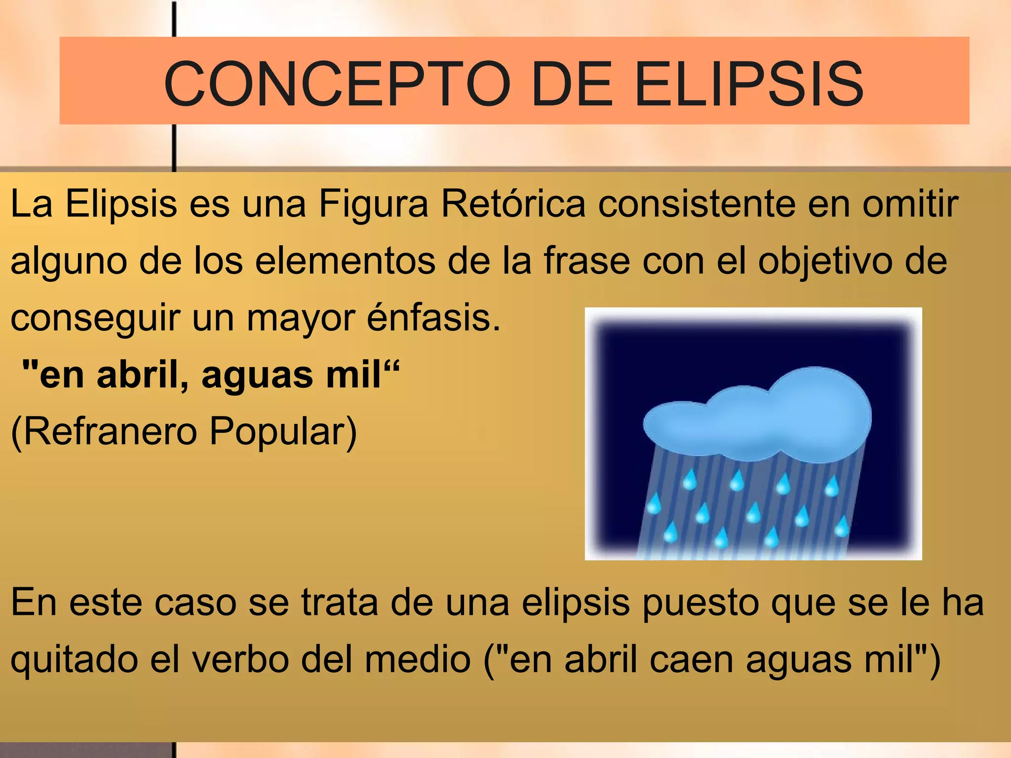 Elipsis Function La elipsis | PPT