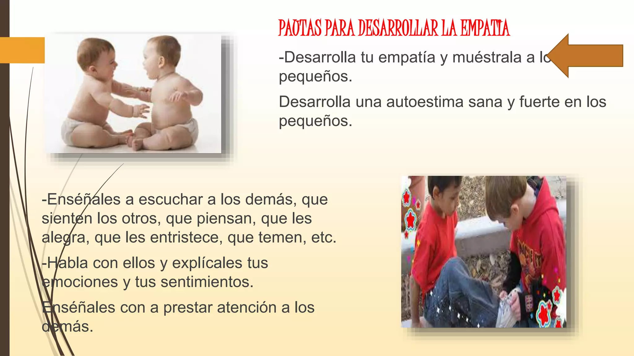 La empatia en los niños | PPTX