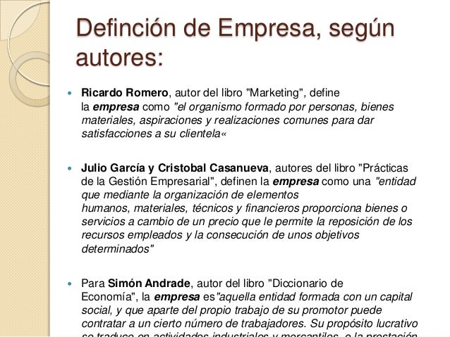 La empresa