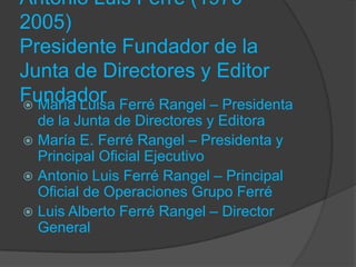 La empresa periodística, ¿quiénes la componen? | PPTX