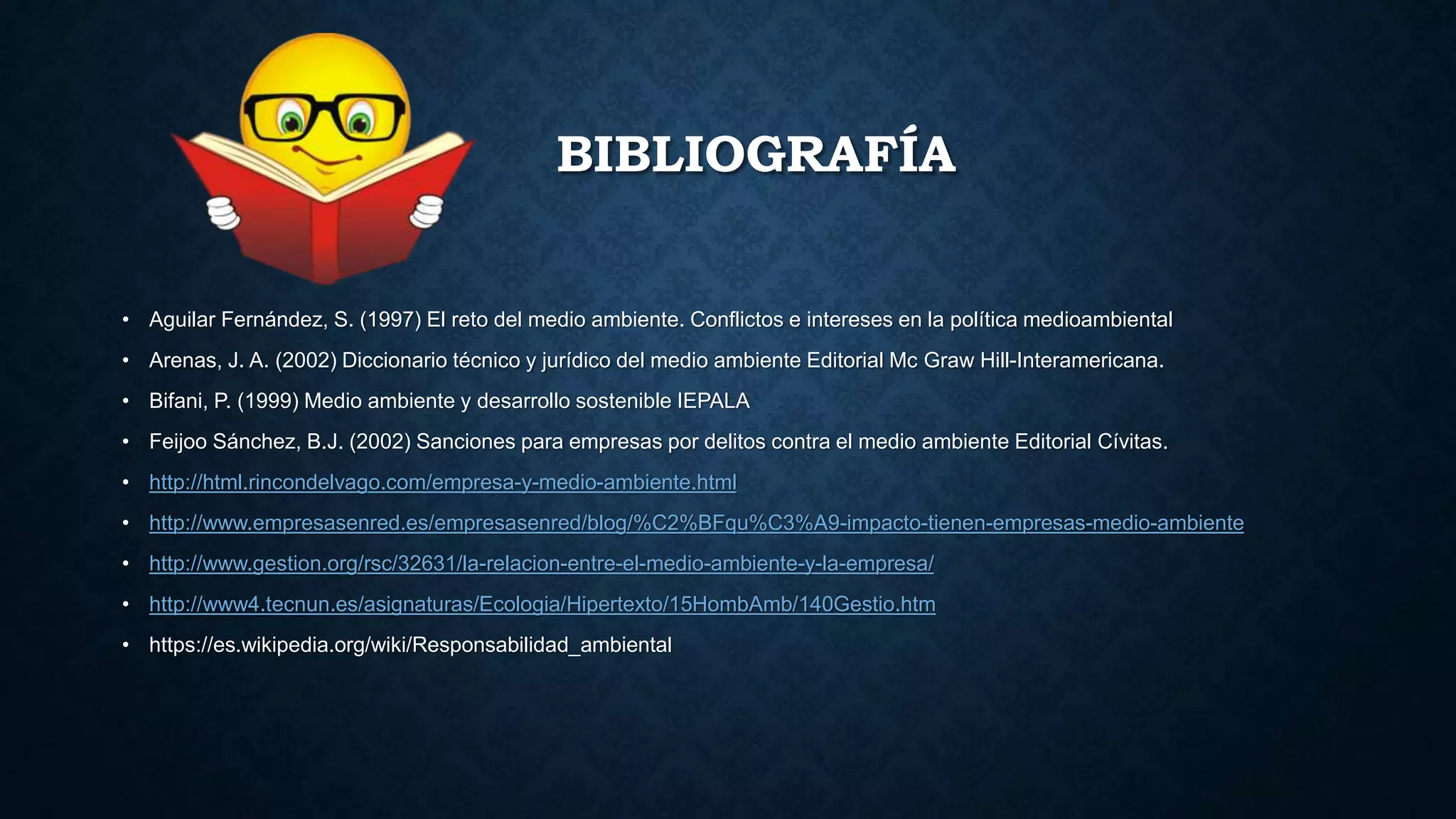 La empresa y el medio ambiente | PPTX