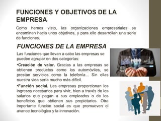 La Empresa Y Su Entorno La Empresa Y Su Entorno