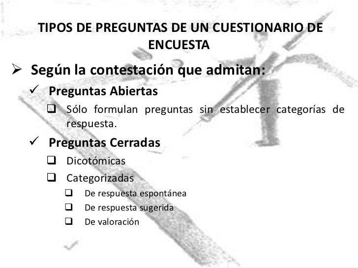 La encuesta