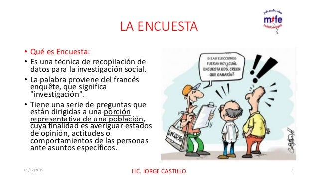 LA ENCUESTA.