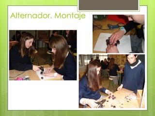 Alternador. Montaje
 