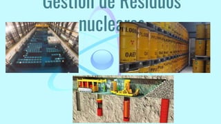 Gestion de Residuos
nucleares
 