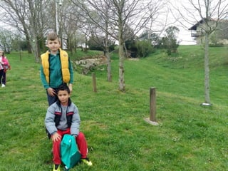 La entrada de la cueva original