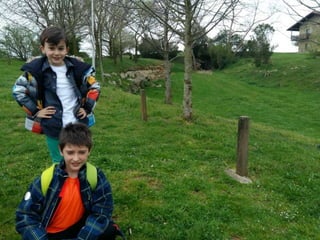 La entrada de la cueva original