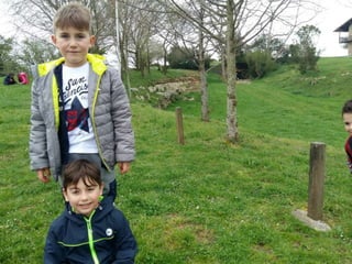 La entrada de la cueva original