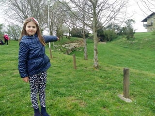 La entrada de la cueva original