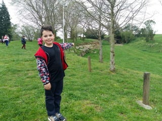 La entrada de la cueva original