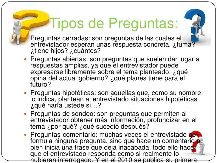 La entrevista