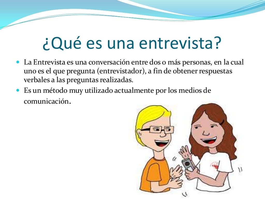 Para Qué Se Utiliza La Entrevista pt.slideshare.net