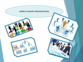 MODELO HUMANO ORGANIZACIONAL
 