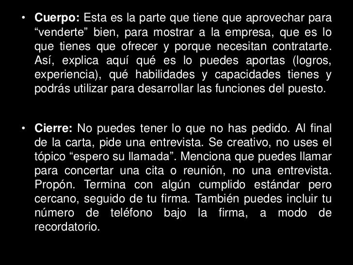 La entrevista de trabajo