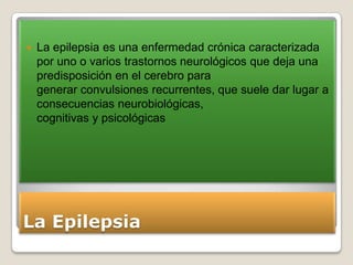 La epilepsia