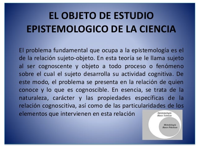 La epistemologia y las ciencias gerenciales