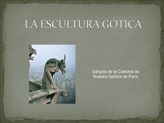 Gárgola de la Catedral de Nuestra Señora de París 