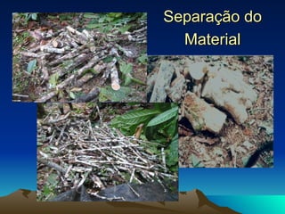 Separação do Material 