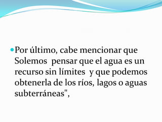 La Escazes De Agua En El Mundo | PPTX