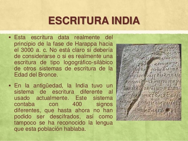 La escritura