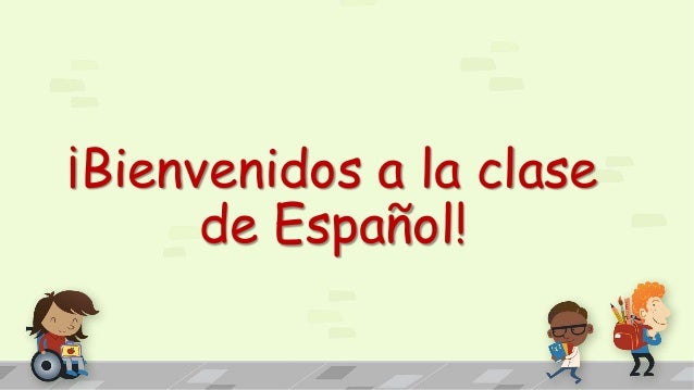 en la clase de español