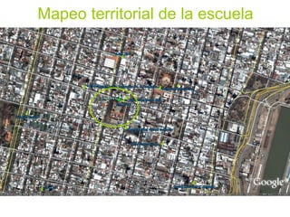 Mapeo territorial de la escuela 