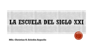 MSc. Christian O. Zeledón Arguello
 