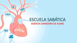 ESCUELA SABÁTICA
AGENCIA GANADORA DE ALMAS
 