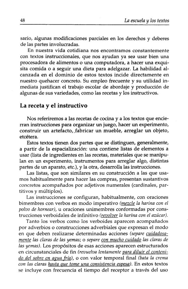LA ESCUELA Y LOS TEXTOS LA ESCUELA Y LOS TEXTOS