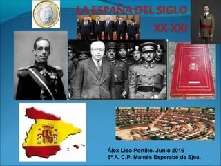 1
Álex Liso Portillo. Junio 2016
6º A. C.P. Mamés Esperabé de Ejea.
 