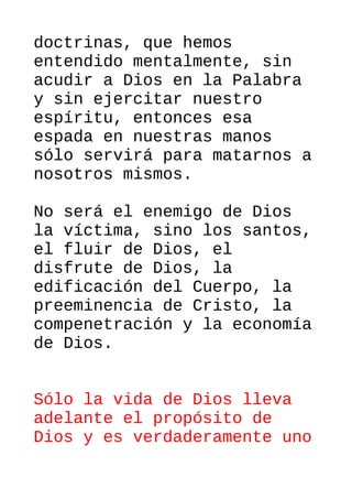 La espada del espiritu q es la palabra de dios | ODT