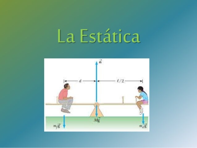 La estatica