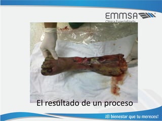 El resultado de un proceso
 