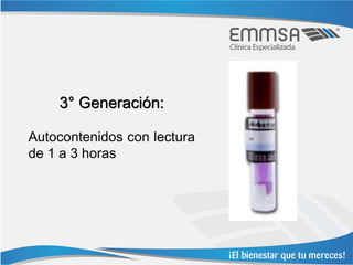 3° Generación:

Autocontenidos con lectura
de 1 a 3 horas
 