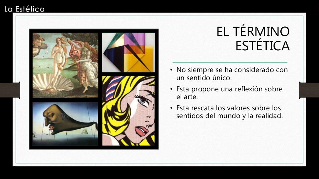 La estética