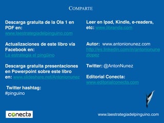 COMPARTE

Descarga gratuita de la Ola 1 en      Leer en Ipad, Kindle, e-readers,
PDF en:                               etc...