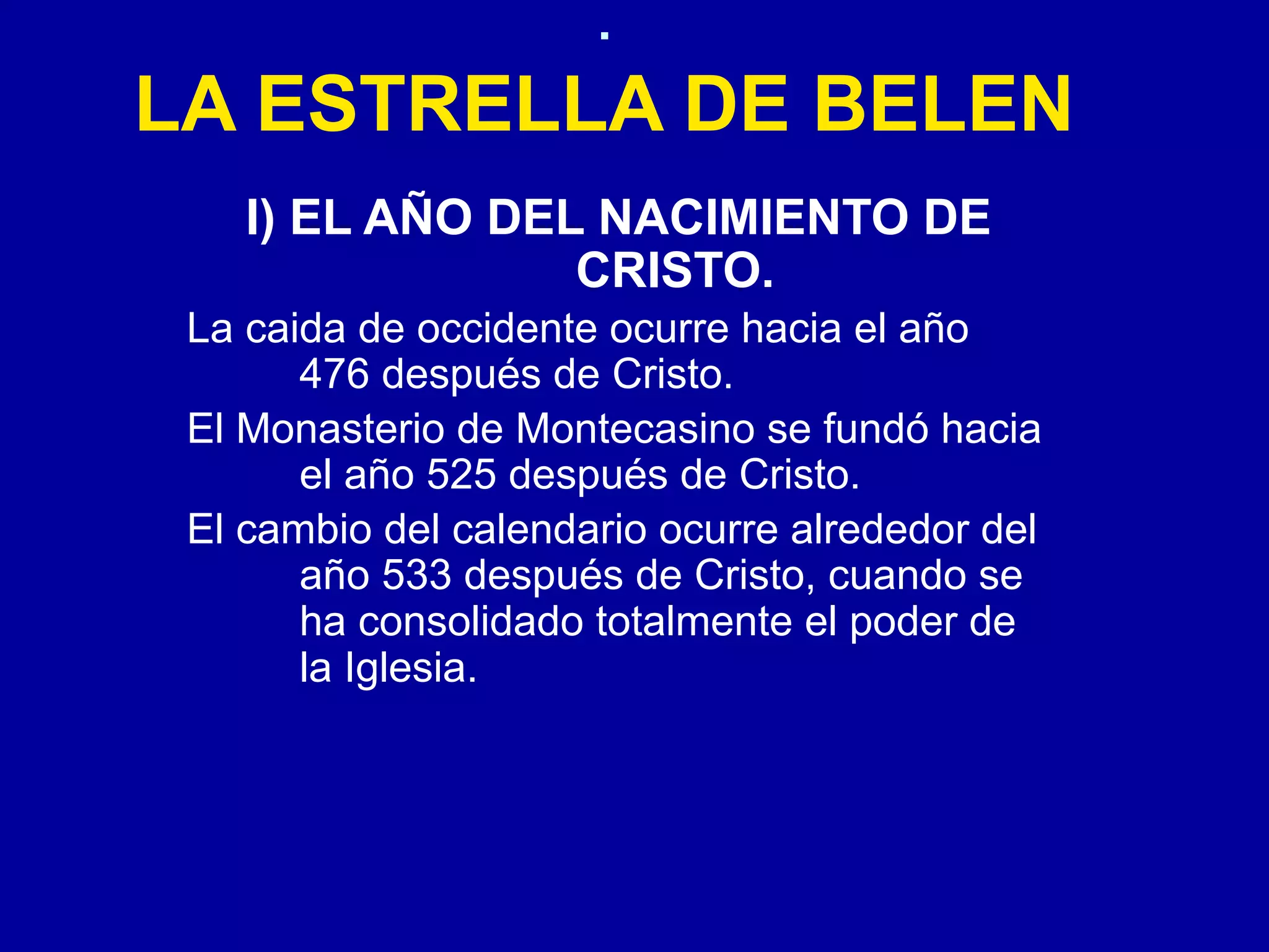 La Estrella de Belen