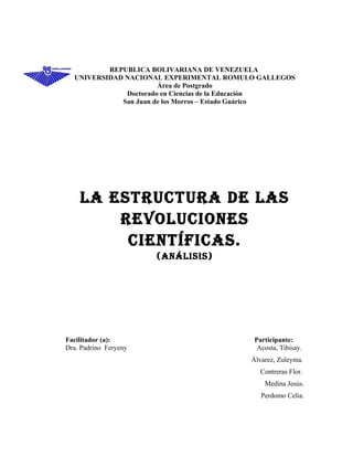 La estructura de las revoluciones cientificas karen