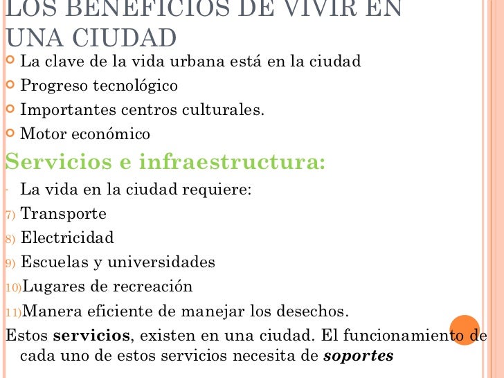 La estructura urbana electivo 4 medio